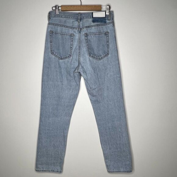 Neon Blonde Siren Mum Fit Button Fly Light Wash Size 25 - Picture 9 of 10